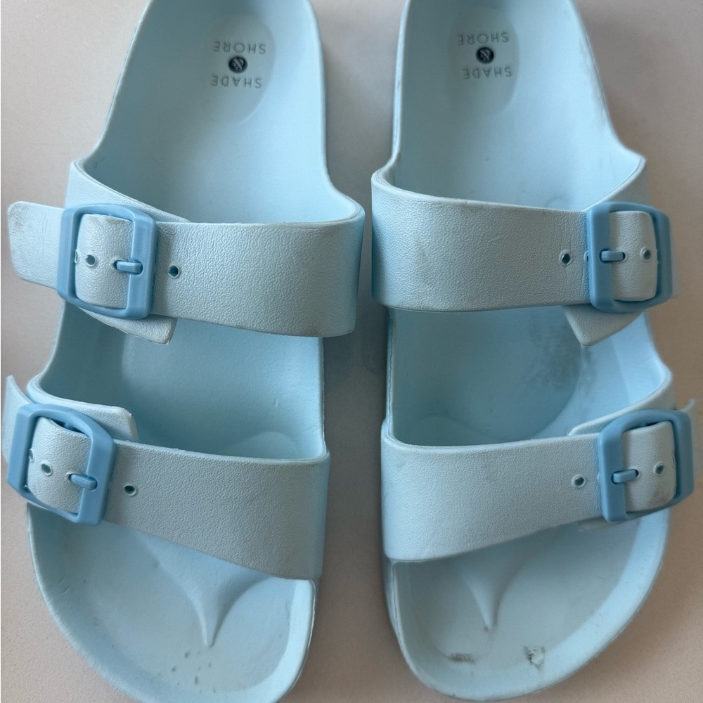Shade & Shore Light Blue Sandals